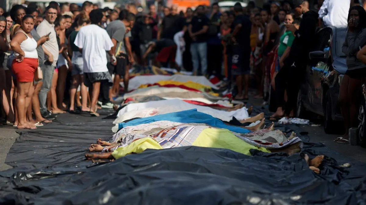 Suben a 132 los muertos en la operación policial más letal de la historia de Río